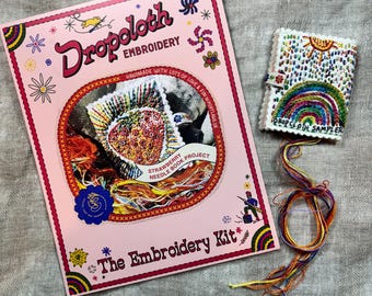 Strawberry Needle Book Embroidery KIT