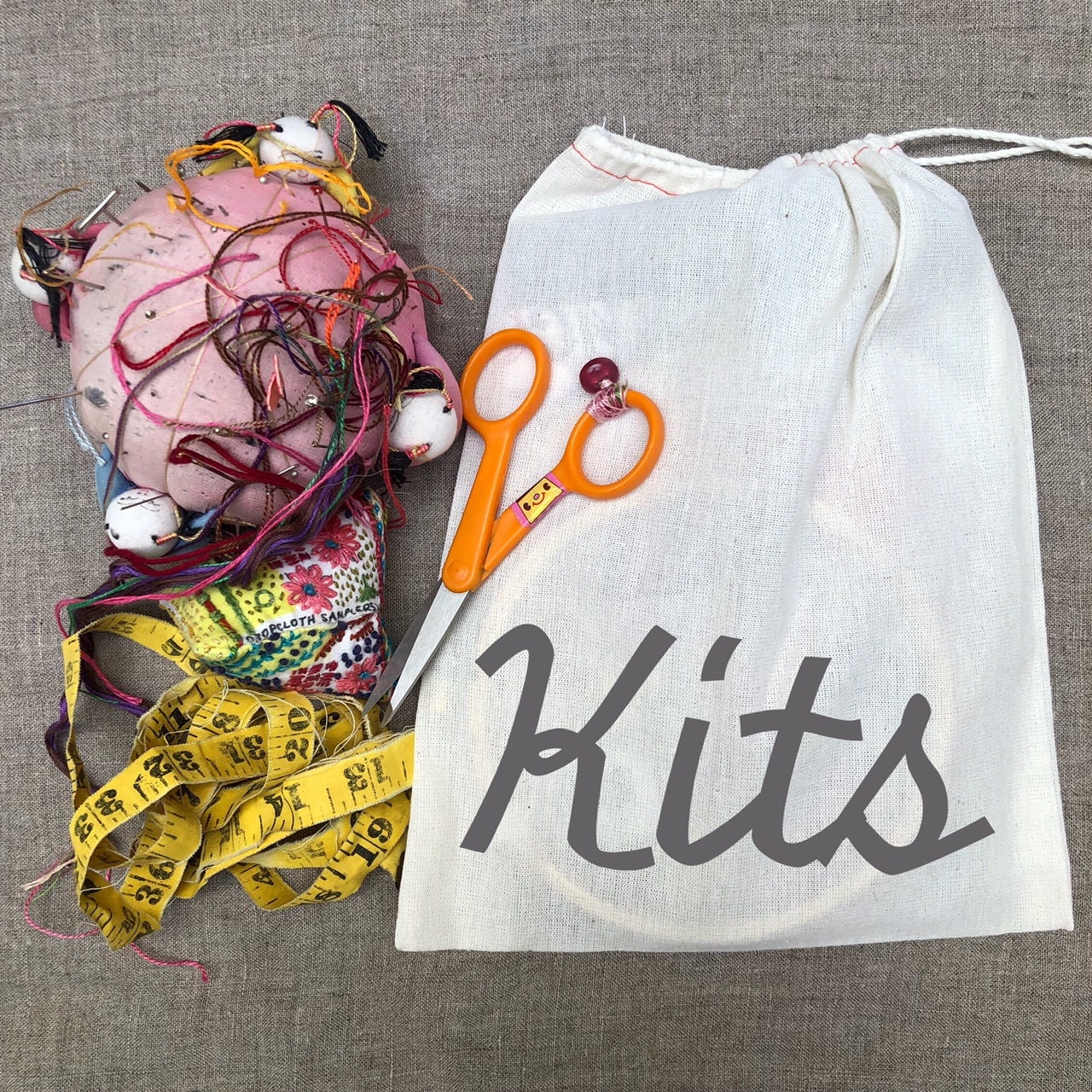 KITS Original Dropcloth Sampler Embroidery Kit