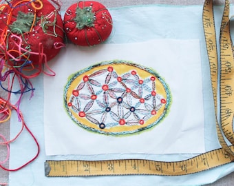 Colorburst Embroidery Single: Seeds