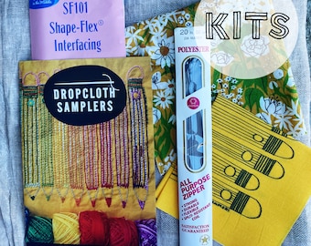 Pencil Zipper Pouch Embroidery Kit