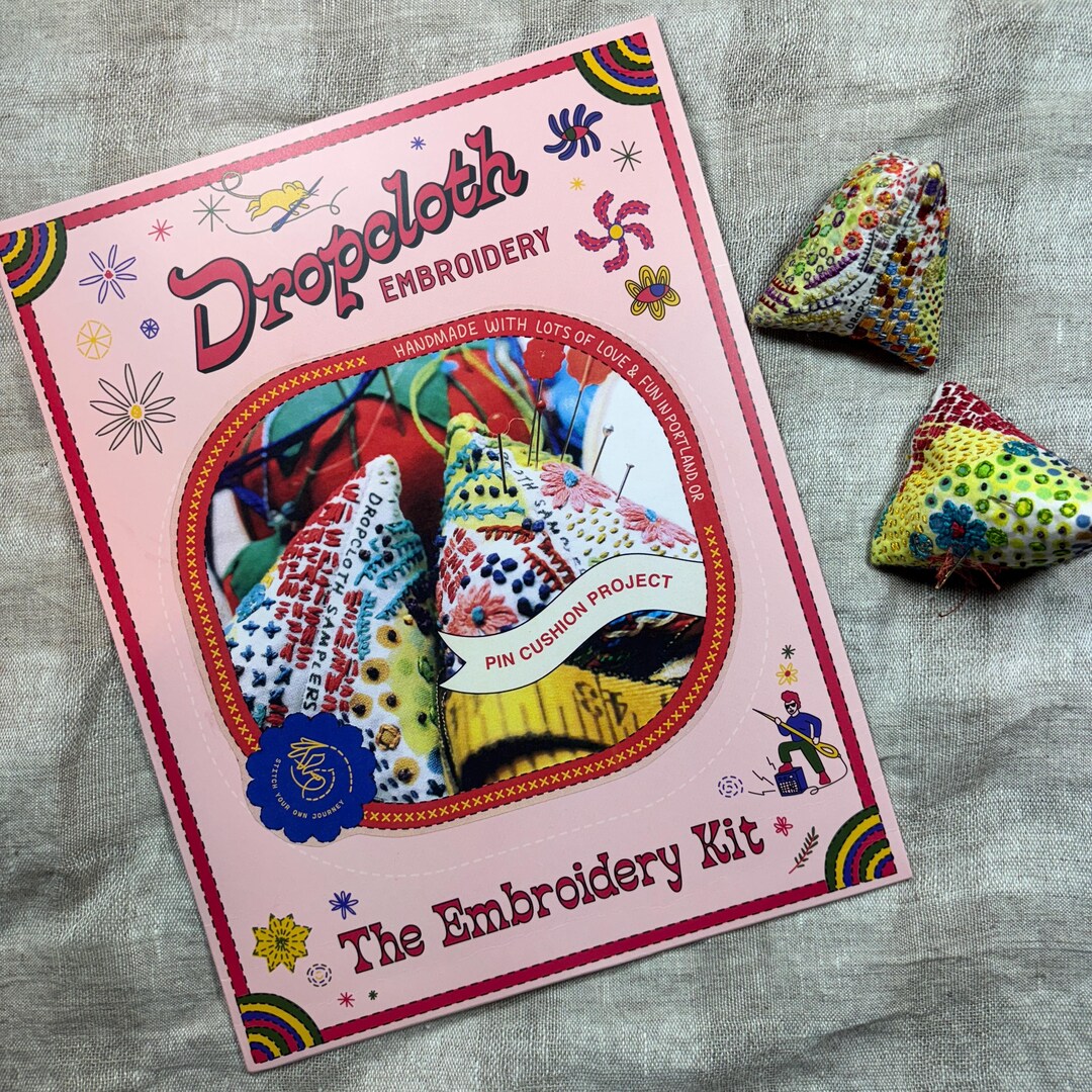 Pincushion Embroidery Sampler Kit by Dropcloth main image 1