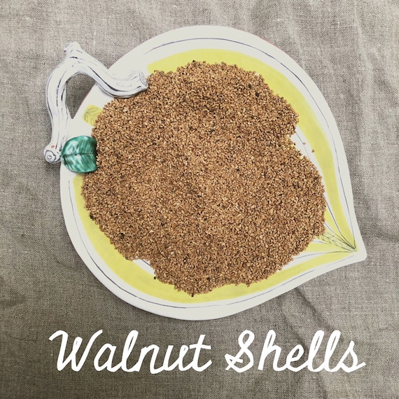 Unscented Ground Walnut Shells for pincushions or neck roll filling.
