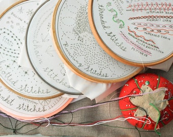 Stitch of the Month Embroidery Subscription