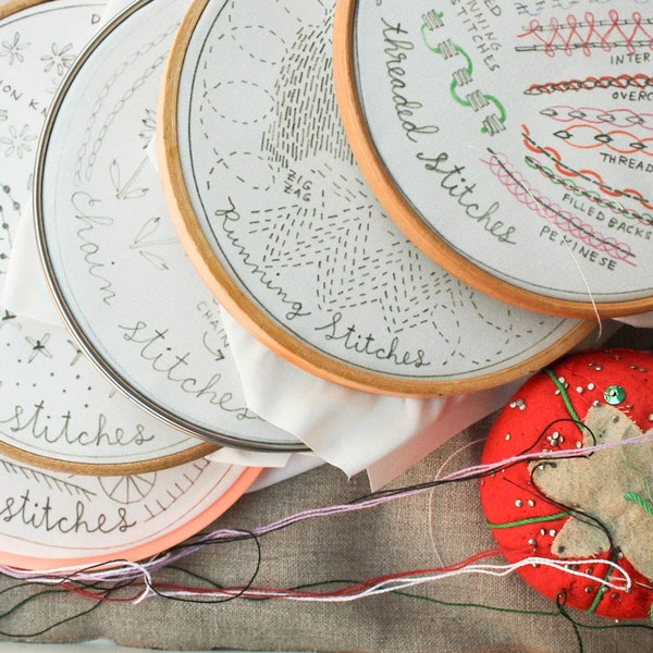 Stitch of the Month Embroidery Subscription