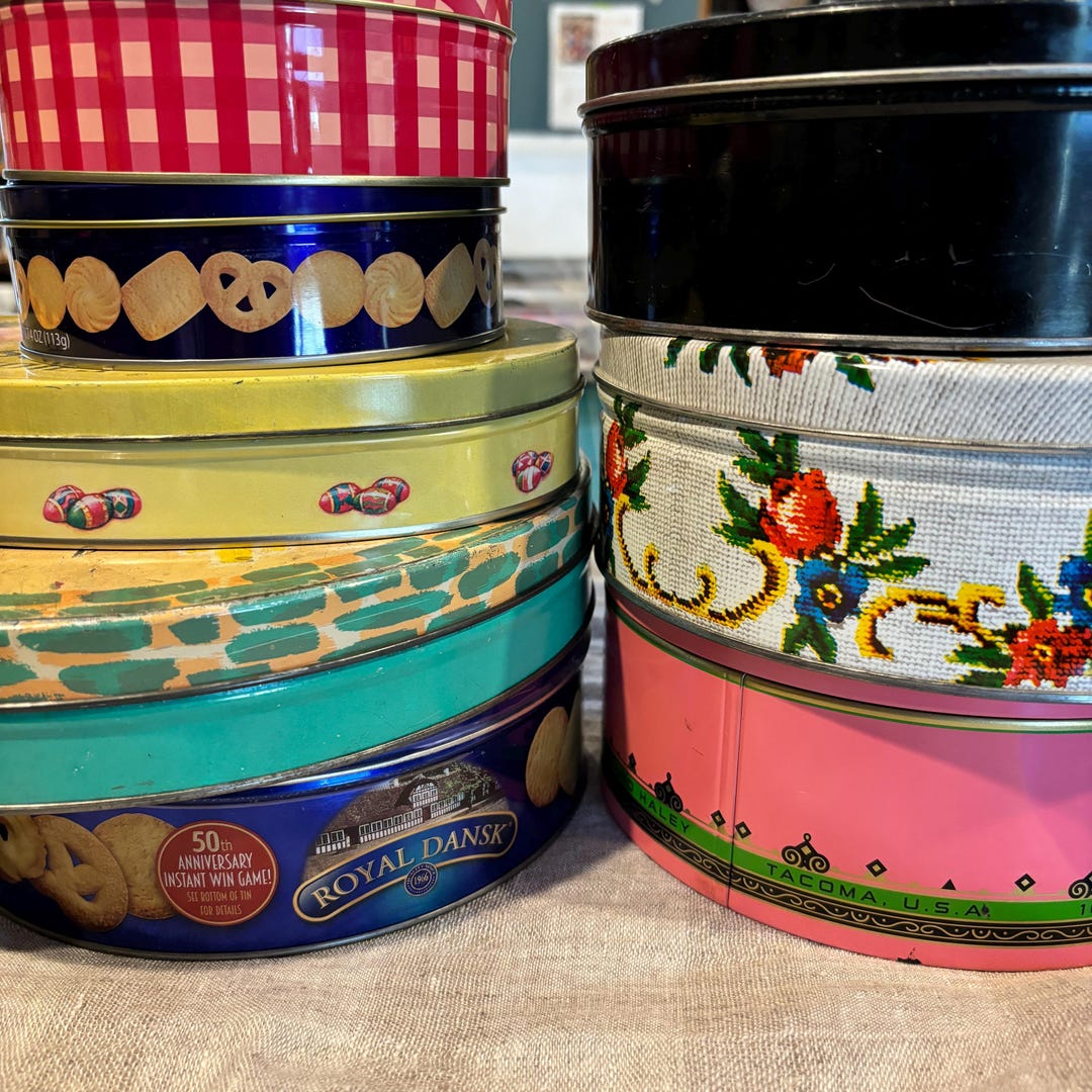 Thread Tin Assorted Thread Tins - Etsy