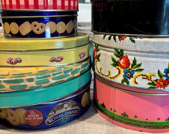 Assorted Thread Tins