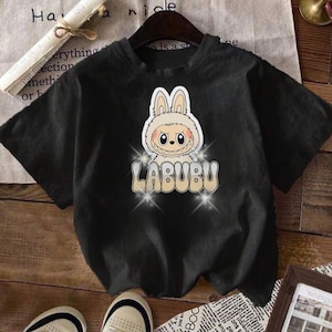 Labubu-clipartbundel | Leuke kawaii Labubu png-stickers | Digitale download | Sublimatiekunst | Afdrukbare cartoonafbeeldingen.