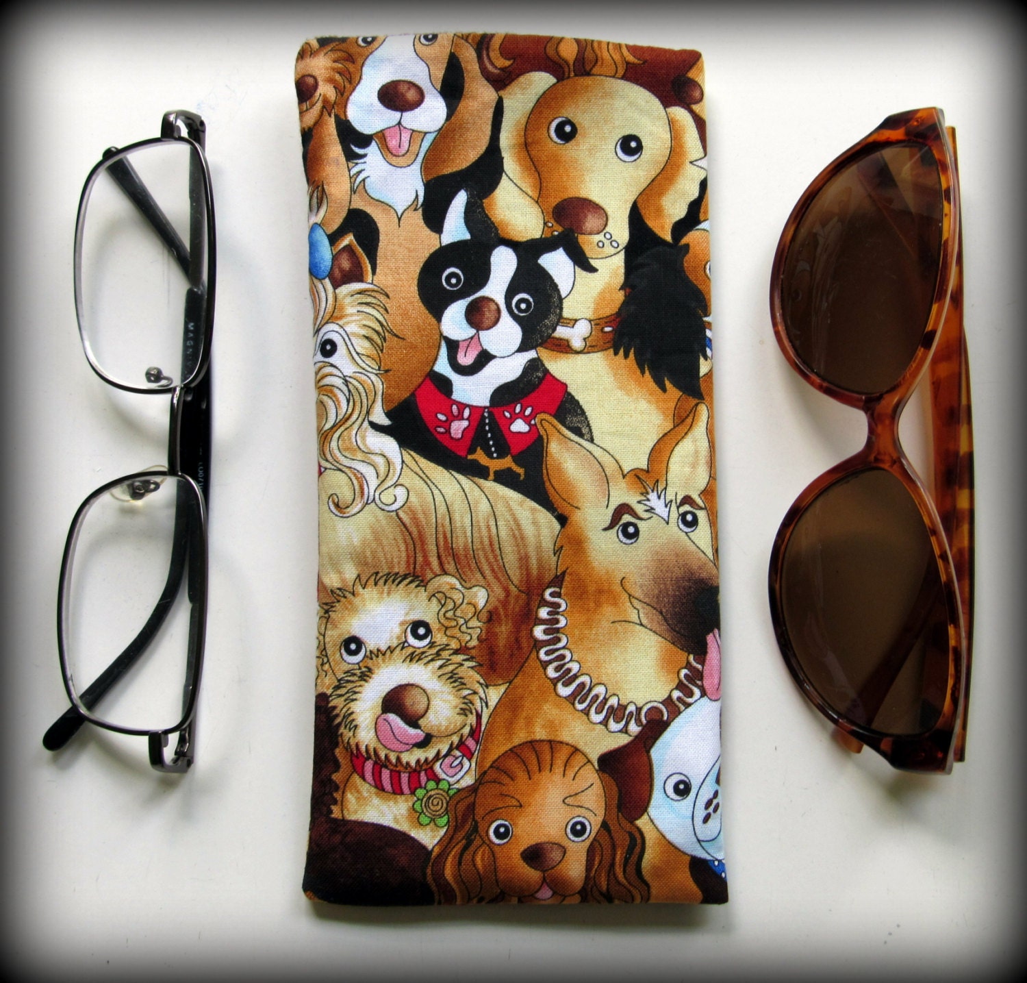 Eyeglass Case Sunglasses Case Glasses Case Dogs Dog - Etsy