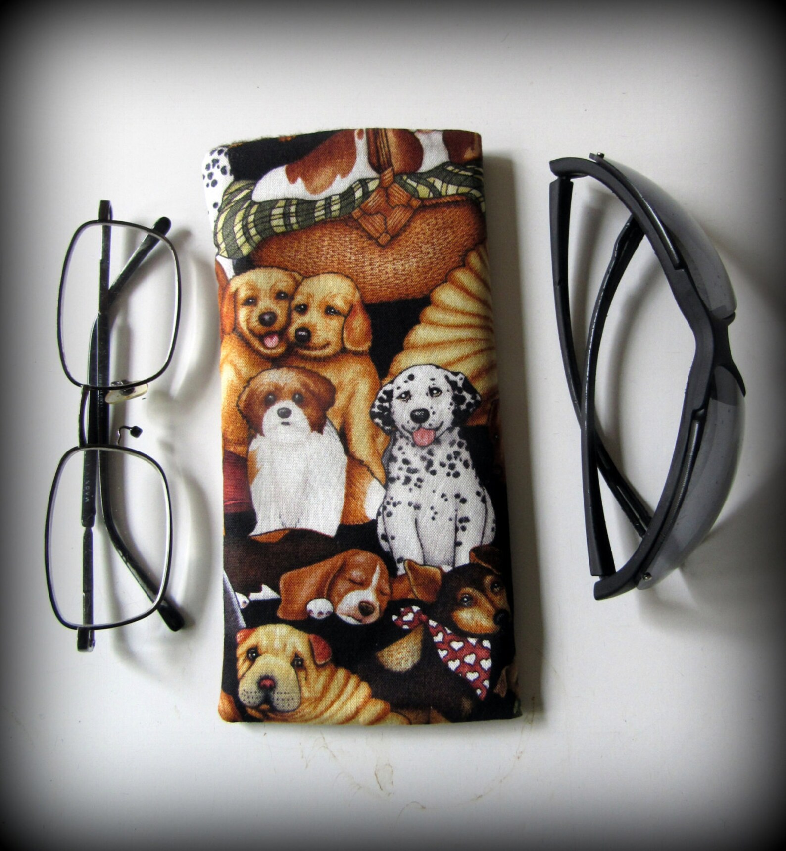 Eyeglass Case Sunglasses Case Glasses Case Dog Eyeglass - Etsy