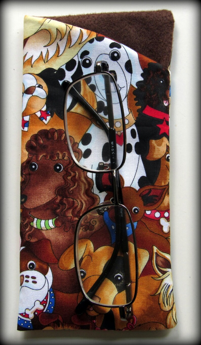 Eyeglass Case Sunglasses Case Glasses Case Dogs Dog Etsy