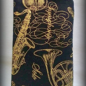 MUSIC EYEGLASSES CASE