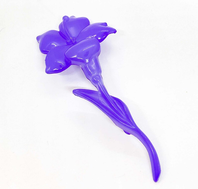vintage-buch-deichmann-denmark-lavender-purple-lily-floral-etsy