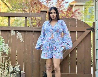 Cotton Resort Wear Two Piece Set|summer Vacation Dress|boho Handblock Dress| flowy Travel Outfit|floral Co-ord Set Women - Etsy Cotton Resort Wear Two Piece Set|summer Vacation Dress|boho Handblock Dress| flowy Travel Outfit|floral Co-ord Set Women - Etsy