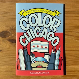 Chicago Coloring Book (2010) - 9&quot; x 6&quot; 30 pages (15 illustrations) Architecture