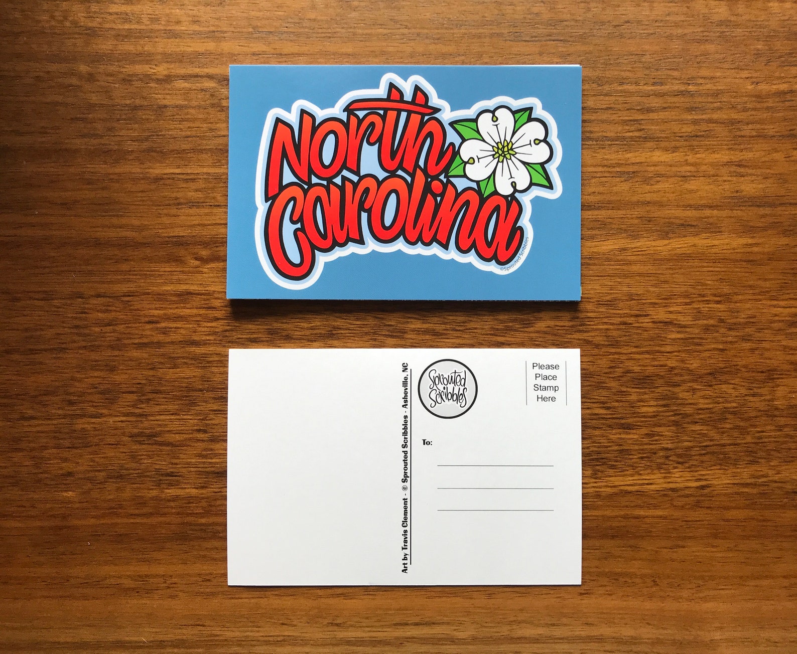 3 North Carolina Postcards 6 x 4 15.2cm x 10.1cm | Etsy