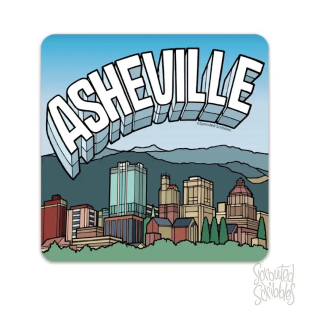Asheville Sticker - 3.5