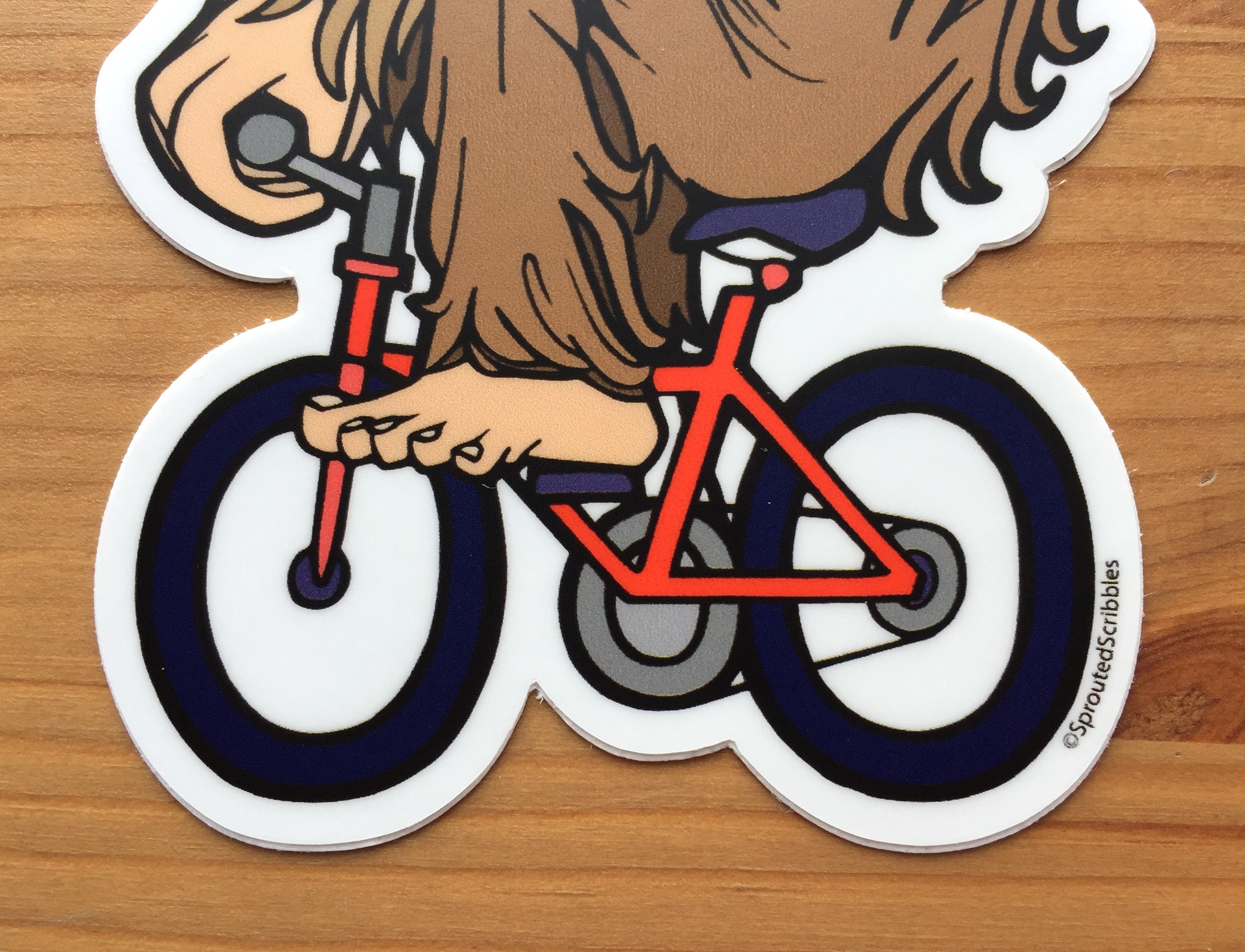 yeti bike decals