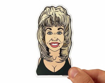 Dolly Parton VEHICLE SIZED Sticker | Length 4.5 Inches