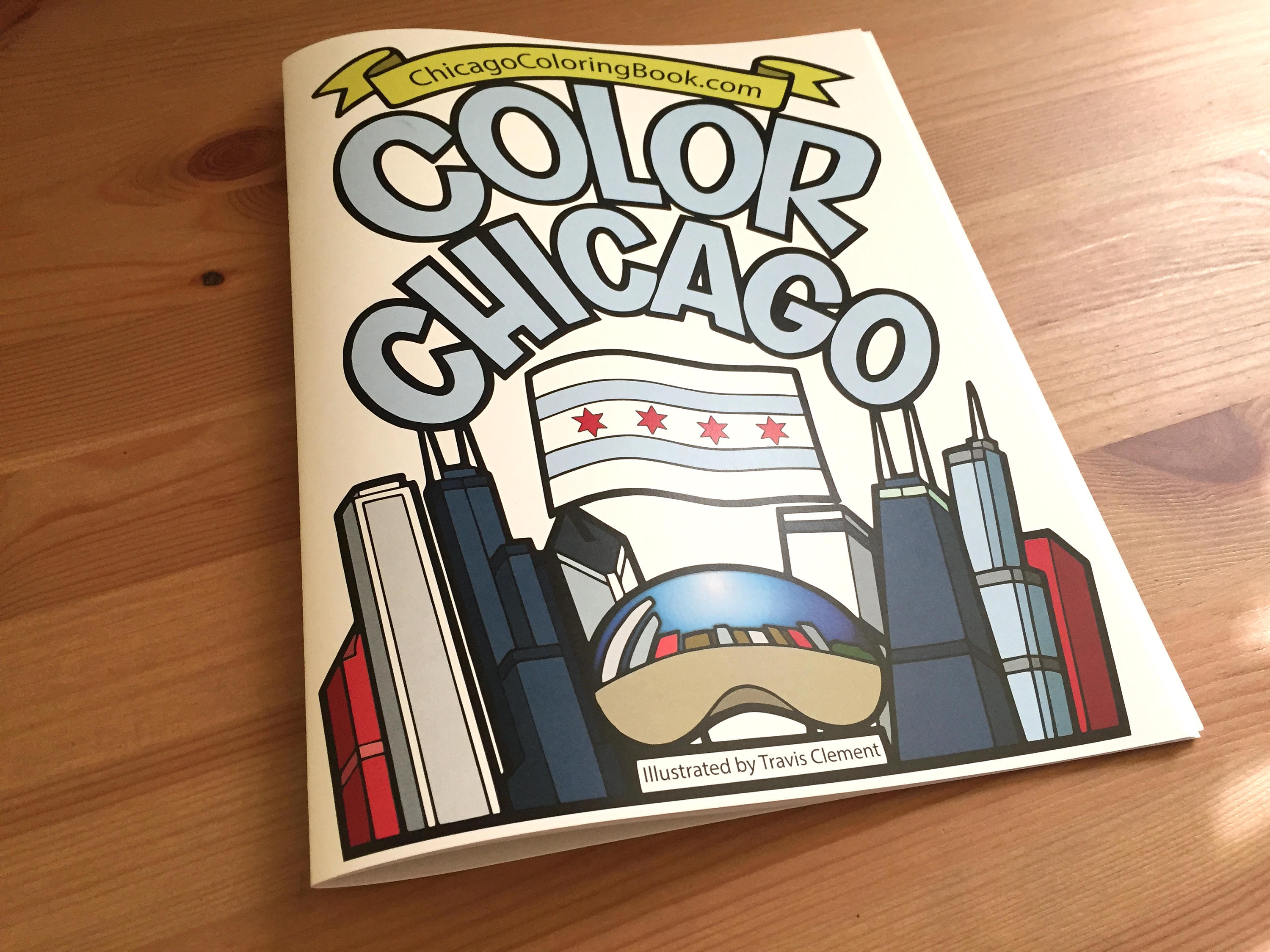 Chicago Coloring Book 42 pages | Etsy