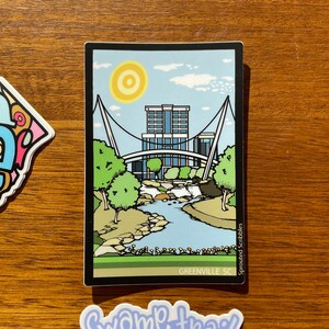 Greenville Sticker SC - 3.2" to 4.5" South Carolina Downtown City ...