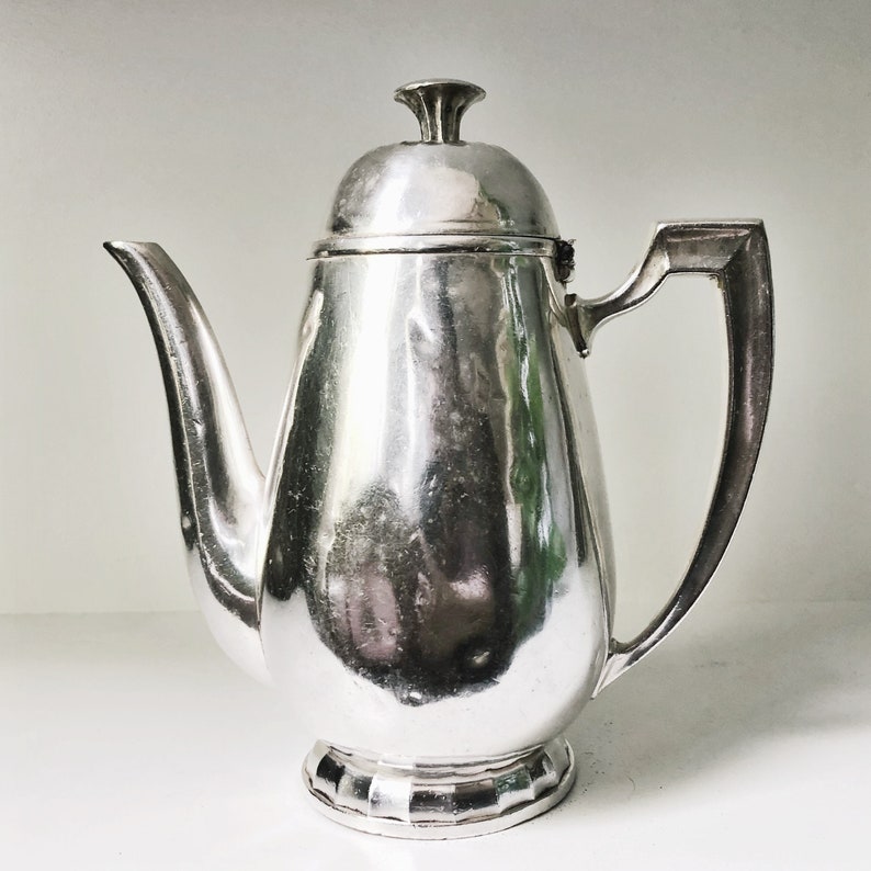 Christofle Silver Plated Coffee Pot From CGT Oceanliner Ile De Etsy