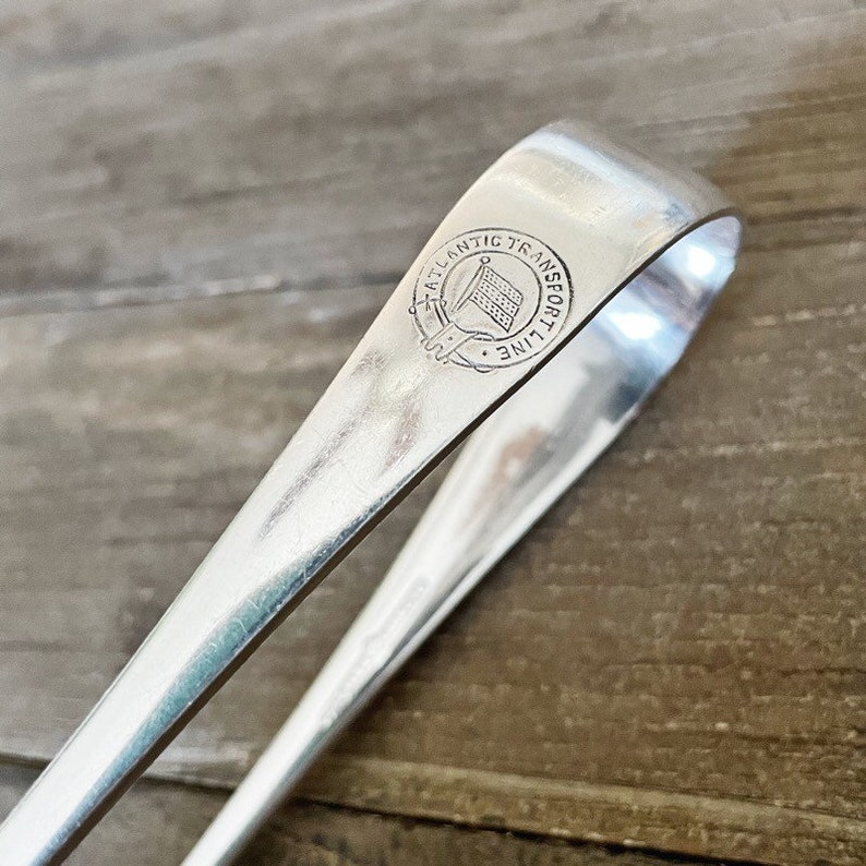 Antique Silver Plated Asparagus Tongs From Atlantic Transport Etsy