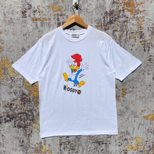 Vintage 1995 Woody Woodpecker Cartoon Character Shirt