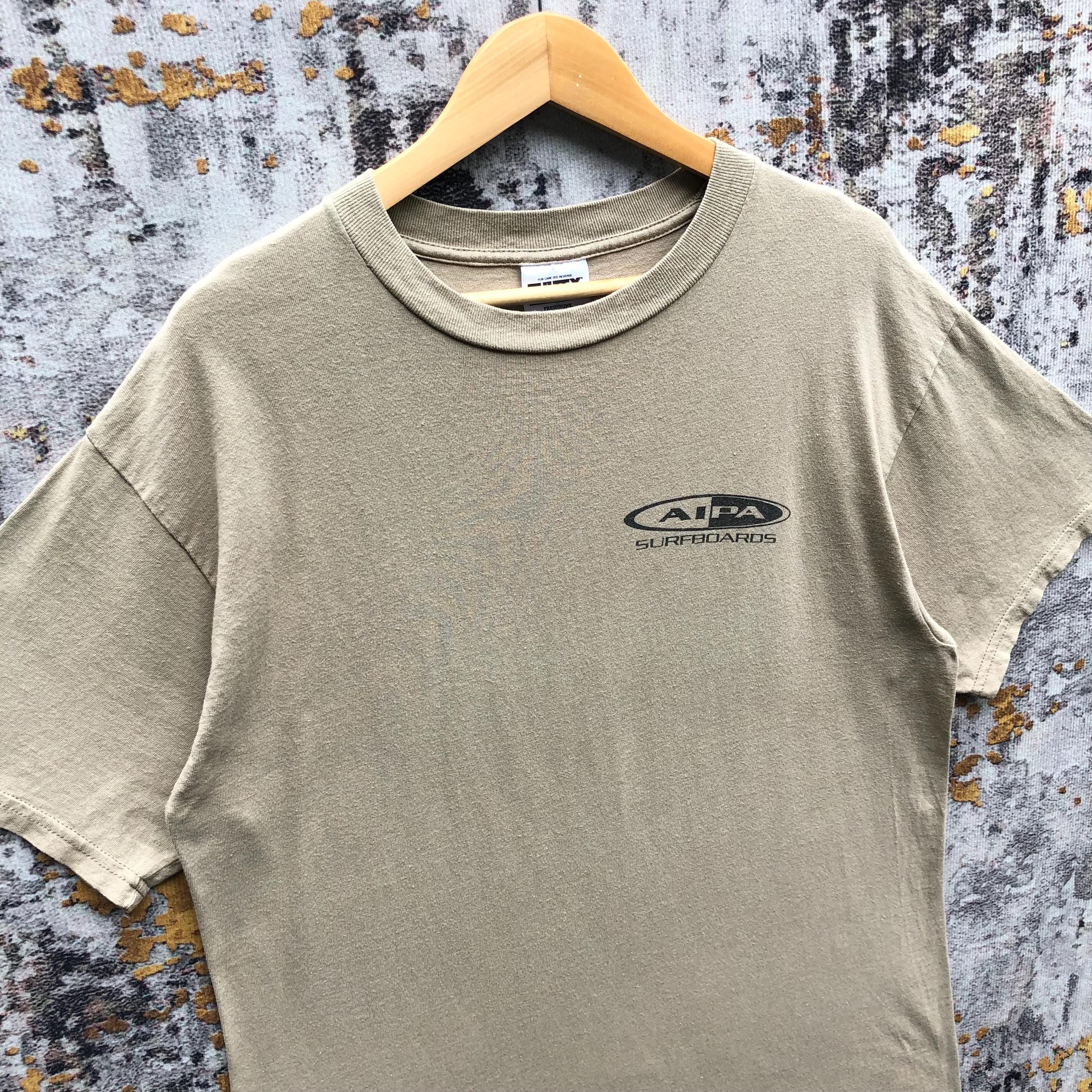 AIPA Tシャツ デッドストック made in usa 80s-90s Vintage 1995 Aipa Surfboards Shirt Back Hit Aipa Surfboards