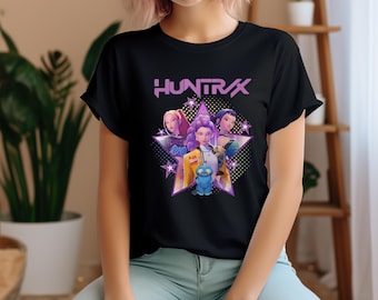 Toppa termoadesiva, KPop Demon Hunters, Huntrix, motivo termoadesivo