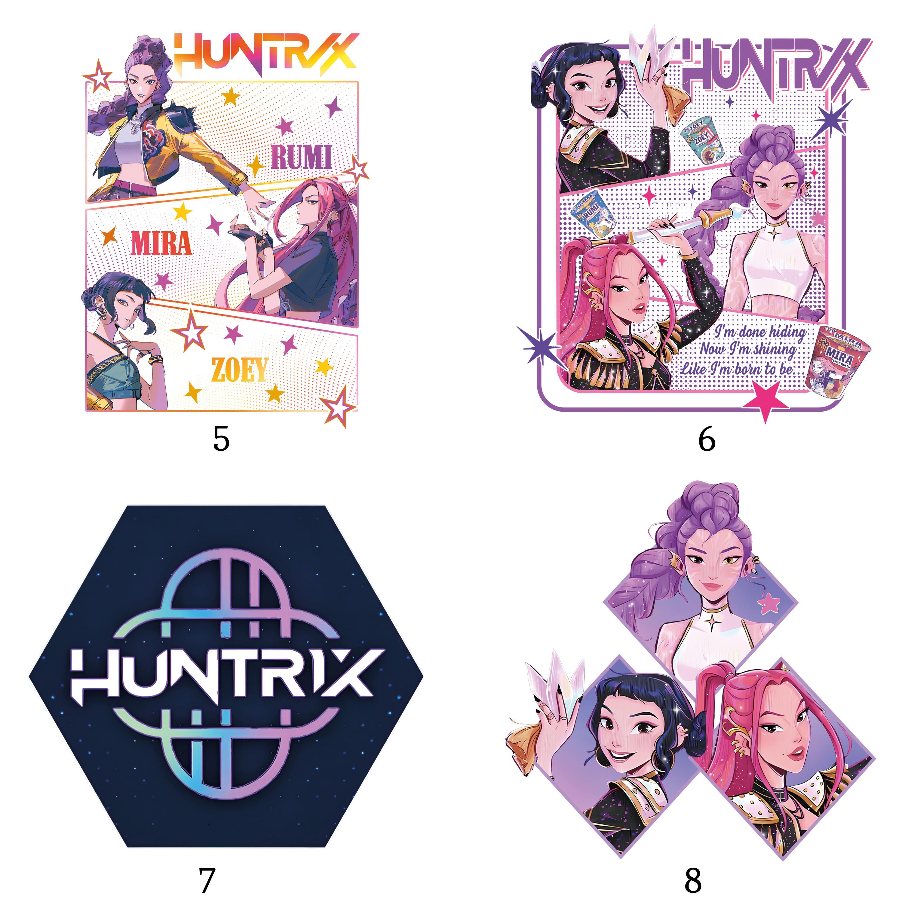 Huntrix Patch Iron-on Patch, Kpop Demon Hunters, Huntrix, Iron-on Motif - Etsy Australia