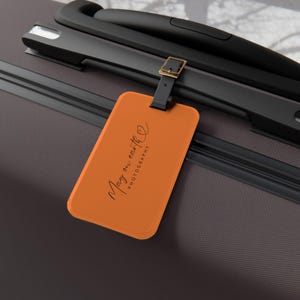 Personalized Luggage Tag Custom Name Travel Tag Unique Bag Tag for Suitcases, Backpacks & Gifts Travel Accessories for Him or Her