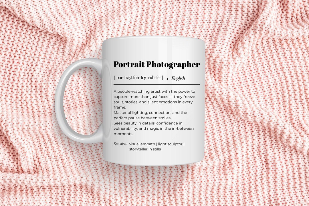 PORTRAIT PHOTOGRAPHER DEFINITION visual data 2