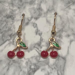 Cherry Dangling Earrings