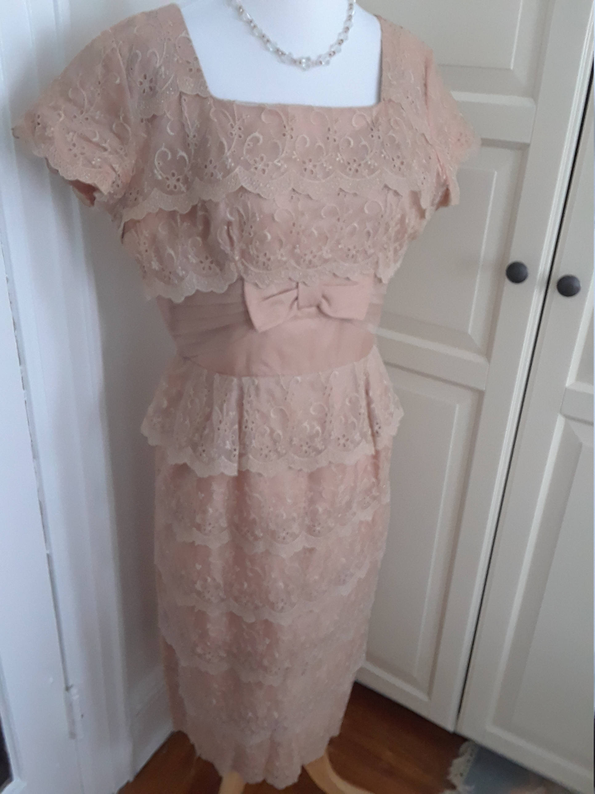 mocha cocktail dress