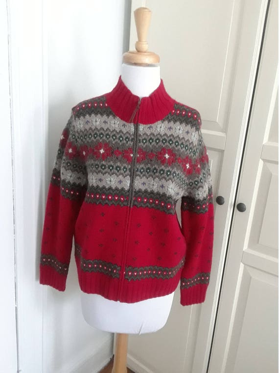 vintage ralph lauren cardigan