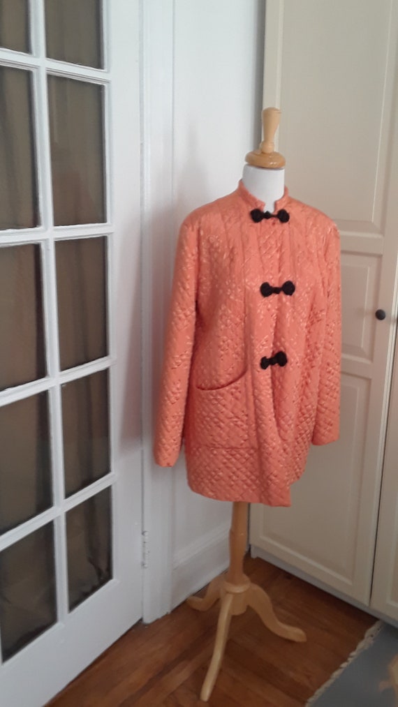 peach short jacket