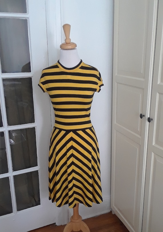 70s Dress, Mod, Clovis Ruffin, 1970s, Vintage Desi