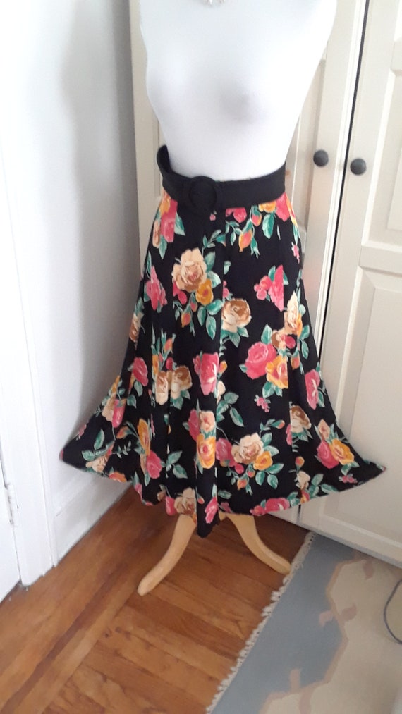 swing skirt 70s