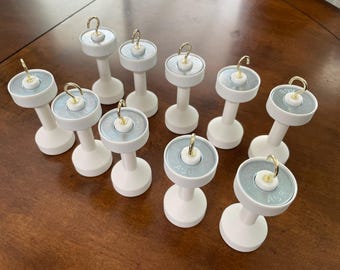 Pesos para hilos de telar de urdimbre / Pesos Tama / Tensión ajustable para tejido y Kumihimo