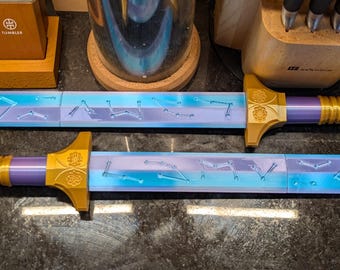 Épée Réplique Cosplay K-Pop Demon Hunter – Pour Exposition, Décoration, Halloween