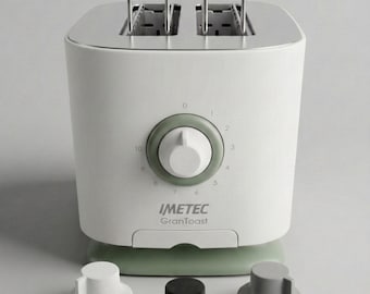 Draaiknop voor Imetec GranToast en TostaMaxi broodroosters
