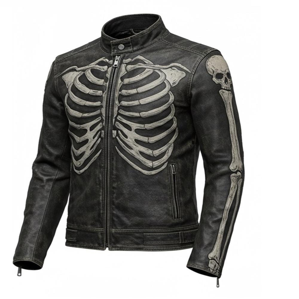 Reino Unido Jaqueta Axl Rose Axl Rose Skeleton Jacket Australia