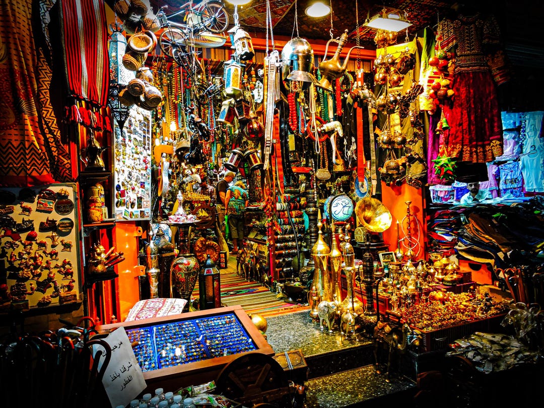 Colourful Middle Eastern Souk Digital Photo - Etsy