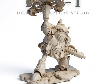 ロボ 1/10スケールフィギュア - クロノ・トリガー | 未塗装 | NomNom