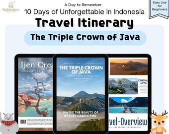 The Triple Crown of Java – Ultimate 10-Day Travel Guide Template