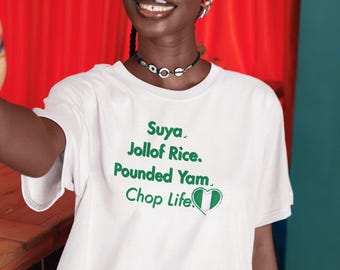 T-shirt graphique Naija Pride | T-shirt streetwear nigérian | Culture afrocentrique Haut