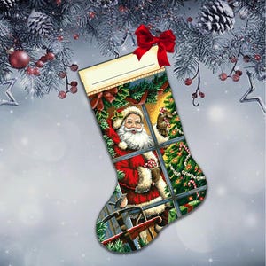Cross stitch pattern &quot;Santa&#39;s Candy Cane&quot; Pattern &quot;Snowflake&quot;