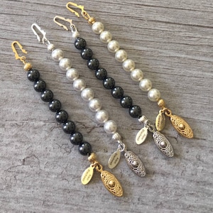Fish hook pearl shop necklace extender