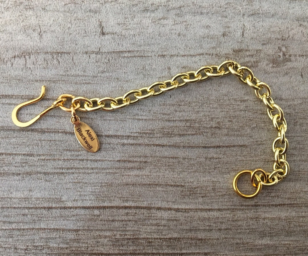 4 Gold Hook Necklace Extender