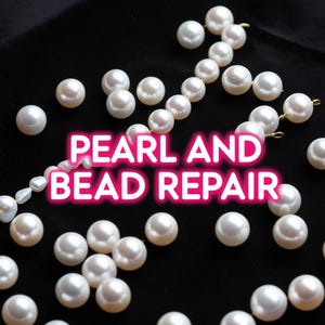 Restring Necklace Bracelet - I will Repair your Necklace or Bracelet restringing pearls or beads necklaces repaired jewelry repair bracelets